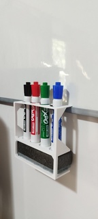 Fibrons Universal Whiteboard Radiergummi Unterstützung Faser Schiefer Veranstalter Professor Schule 3d print model - Mito3D