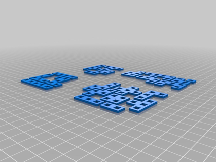 fichas blokus rééditer blk 3d impression 3d print model - Mito3D