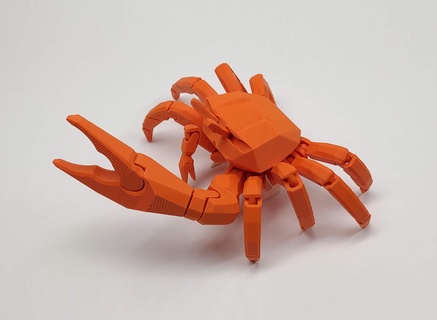 violoneux Crabe 3d print model - Mito3D