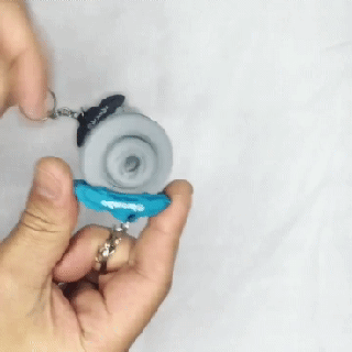 fidget brembo brake disc caliper lavero calipper disk toy stress keychain 3d print model - Mito3D