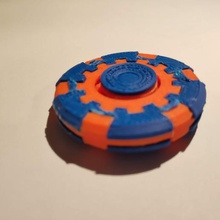 fidget moeda jogo brinquedo 3d print model - Mito3D