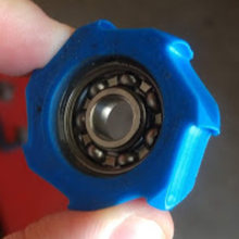 fidget gyroscope toy spinner bearing fun air 3d print model - Mito3D