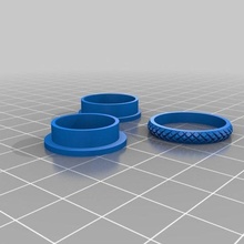 fidget ring jewelry customized rings 3d print model - Mito3D