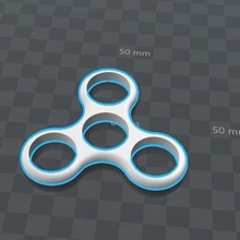 fidget giratório jogo fidgetspinner 3d a impressora novo 3d print model - Mito3D
