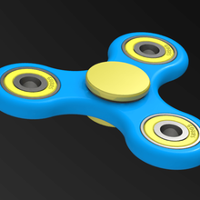 fidget spinner 01 oyun oyuncak el 3d print model - Mito3D