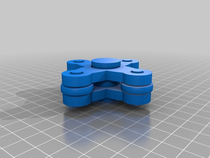 kıpır spinner kemancı oyuncak 3d baskı 3d print model - Mito3D