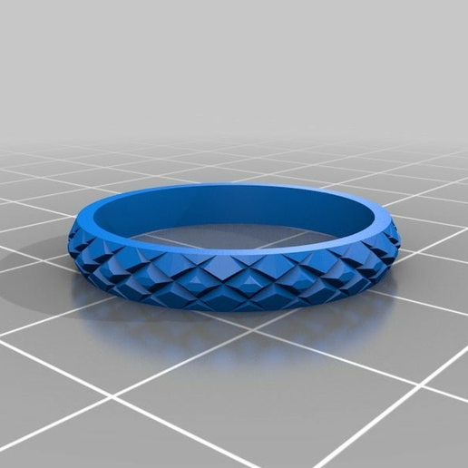 agiter fileur bague 153 personnalisé anneaux 3D print model - Mito3D