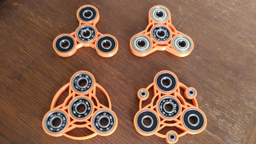 fidget spinners hand spinner toy focus focusing gadget 3D print model - Mito3D
