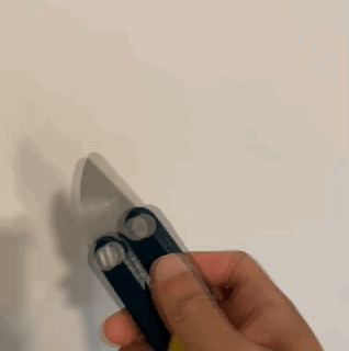 fidget toy butterfly knife 3d print model - Mito3D