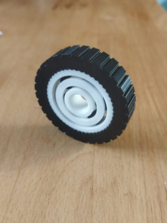 agiter jouet roue palier rouleau patin roulettes roulements cylindre pneu voiture amusement 3d print model - Mito3D