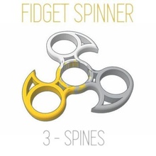 fidget tri-spinner game 3d print model - Mito3D