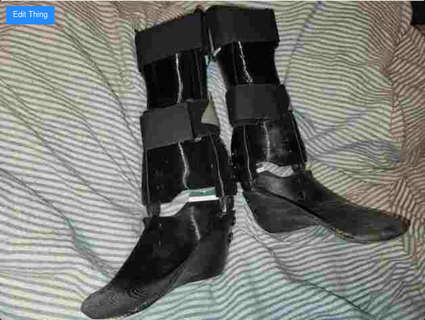 fidim afo leg brace orthotic ankle foot medical 3d print model - Mito3D