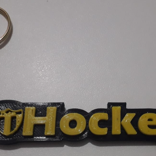 field hockey keychain 3D print model - Mito3D