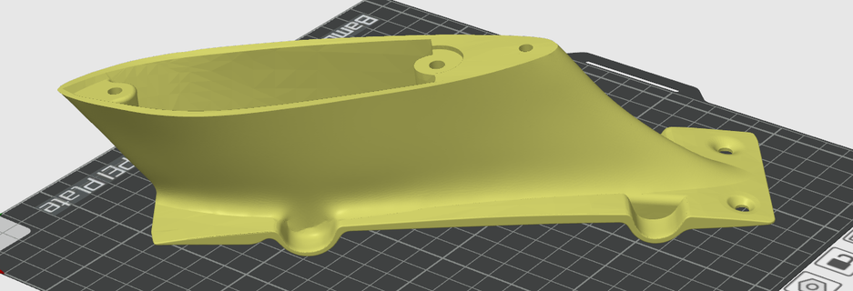 fiero ala soportes Pontiac revelación 3d print model - Mito3D