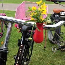 fietsvaas 02 - bisiklet vazo çeşitli hobi yaz bahar Hollanda girly eğlenceli çiçek tasarım dekorasyon 3d print model - Mito3D