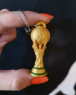 fifa world cup keychain 3d print model - Mito3D
