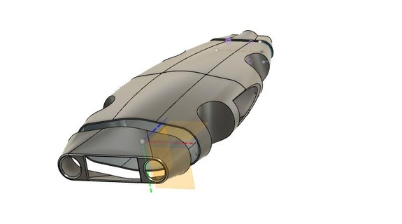 fifish v6 creazione rc sottomarini 3d print model - Mito3D