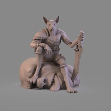 fighter game character creature characters design 3d print model - Mito3D