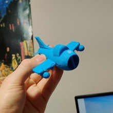 fighter toy q 3d print model - Mito3D