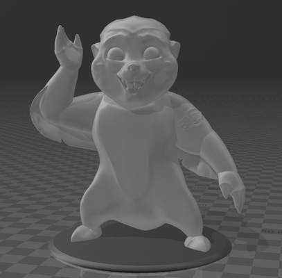 figura de bunga la guardia del le n el rey lion king disney 3d print model - Mito3D