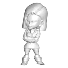 figura miniature colecci dragon Balle dbz collectionner figure Android 18 action abs pla 3d print model - Mito3D