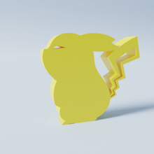 şekil moda pokemon pikachu çizgi film minyatür 3d print model - Mito3D