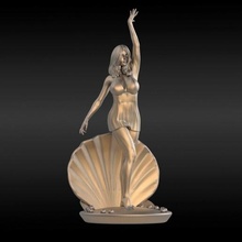 figure6 Frau Mädchen Miniatur Statue Zahl Kunst Deko Anime 3d print model - Mito3D