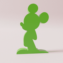 figura de la moda animal mickey mouse en miniatura el ratón 3d print model - Mito3D