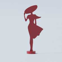 figura art en miniatura modelo bailarín niña 3d print model - Mito3D