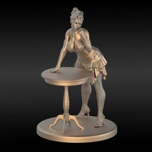 figure8 donna ragazza miniatura statua figura arte deco anime 3d print model - Mito3D
