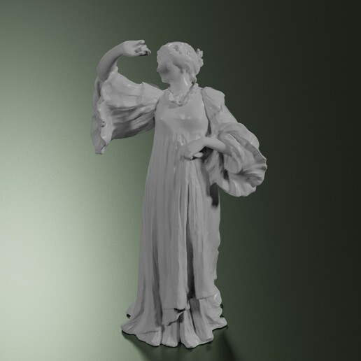 figure dancer figurine doll statue 3D print model - Mito3D