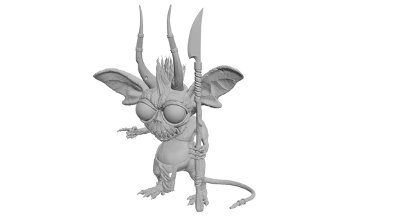 figure krazy mouse 3d print model - Mito3D