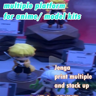 figure platform platform toy figure  3d print model - Mito3D