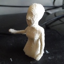 figurine experiment various woman ornament model human female character blender art 3d print model - Mito3D