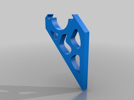 filament roll pólo suporte filamento monte lista esculturas 3d print model - Mito3D
