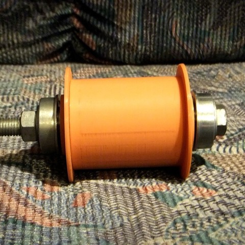 filament Lager Hülse standalone -oder - Begleiter yafsh tool 3d Drucker Zubehör makergeeks spool holder filament-Halter 3D print model - Mito3D