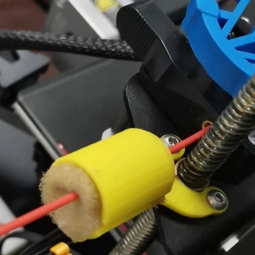 Filament Reiniger Ender 3 DIY 3D print model - Mito3D