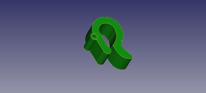 filament clip 175 holder small pla petg fit 3d print model - Mito3D