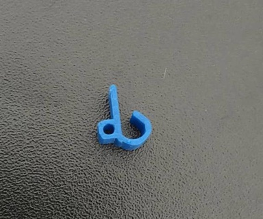 filament agrafe diable conception premium bobine titulaire soutien 3d print model - Mito3D