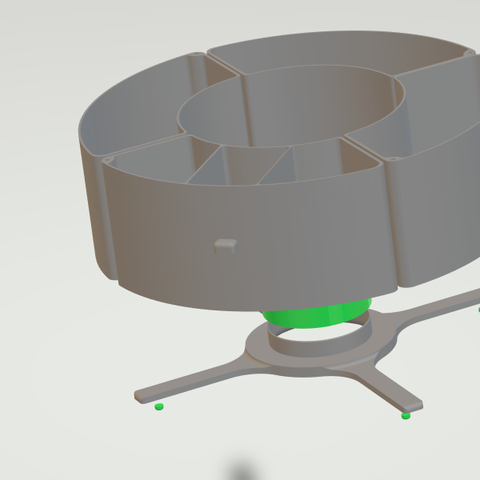 filamento de la bobina organizador herramienta do-it-yourself 3D print model - Mito3D