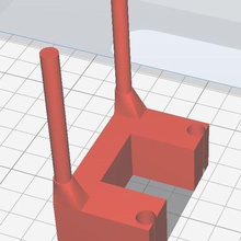 filament expulser - qidi tech x-pro outil de guide l' 3d print model - Mito3D