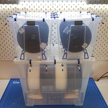 filament dry box ikea samla 22l 65l simple quick build tool diy drybox holder storage organizedfusion 3d printer accessories 3d print model - Mito3D