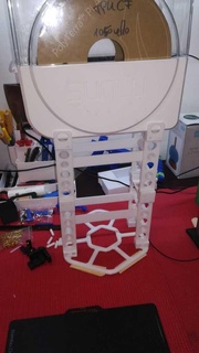 Filament trocken Box Stand Bambu Labor x1c p1p p1s extern Feeder 3d Drucker Zubehör 3d print model - Mito3D