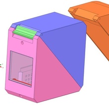 filamento drybox v10 filamentbox 3d print model - Mito3D