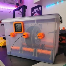 filament dryer tool box coil holder support printer accessory 3d print model - Mito3D
