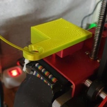 filament guide - fits detect sensor creality extruder 3d_printer_accessories 3d print model - Mito3D