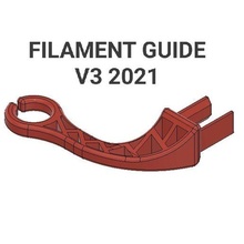 filamento guia 2021 ender 3 pró ferramenta crialidade elevações et3d 3d impressora acessórios 3d print model - Mito3D