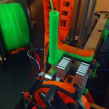 filament guider printrbot Facile 2014 métal extrudeuse outil 3d imprimante accessoires 3d print model - Mito3D