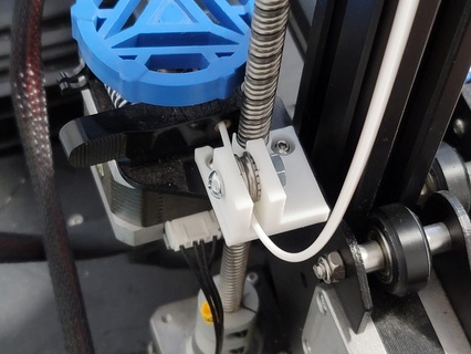 Filament leiten Achse bewachen Ender 3 Drucker Axia 3d print model - Mito3D