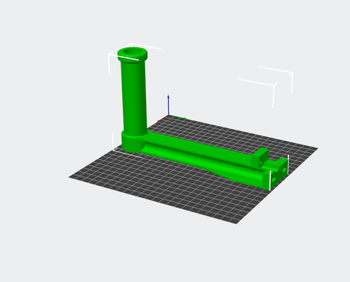 filamento soporte kobra 2 sensor 3d print model - Mito3D